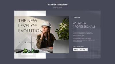 Creative Architect Banner – Free Download, Free Stock Photo