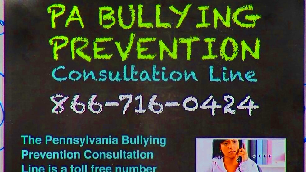 Pa Department of Education introduces new bullying prevention helpline 