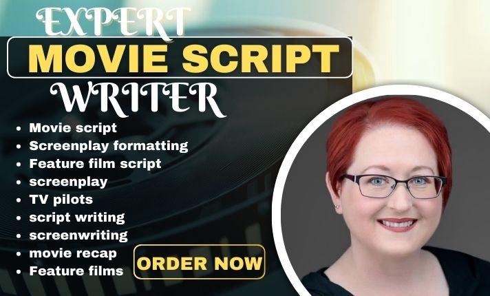 I Will Write Compelling Screenplay, Movie Script, Feature Film Script, Script Writing