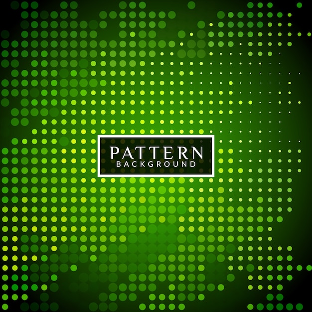 Green Modern Background with Halftone Dots – Free Download