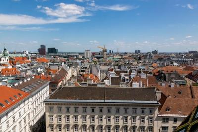 St. Stephen’s Cathedral Observation Deck View in Vienna, Austria – Free Download