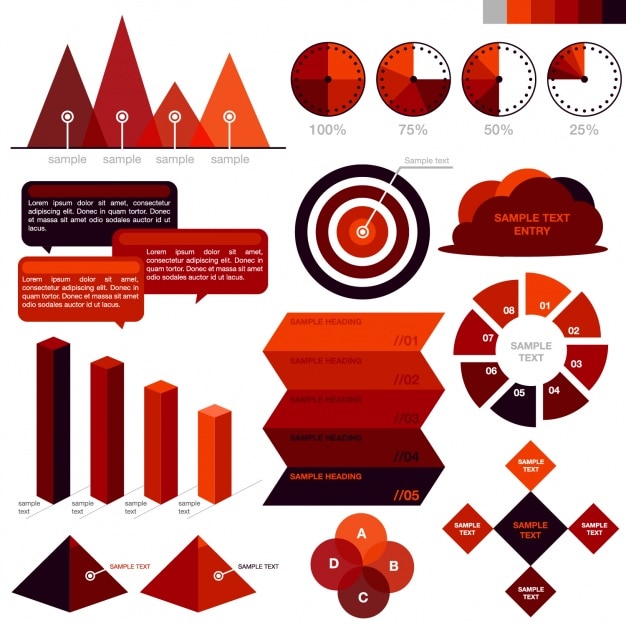 Infographic Elements Collection – Free Download for Stunning Visuals