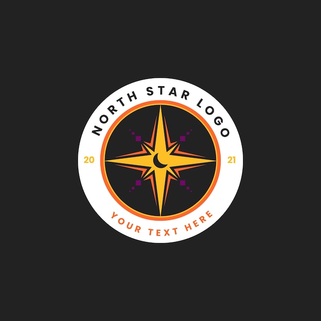 North Star Logo Template – Free Download for Your Projects