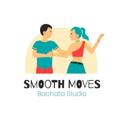 Hand Drawn Flat Design Bachata Logo – Free Download