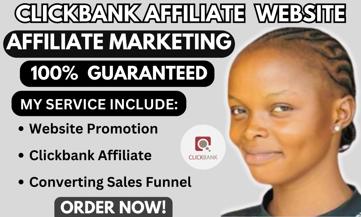 I Will Build ClickBank Affiliate Website and Create ClickFunnels Sales Funnel for Affiliate Marketing