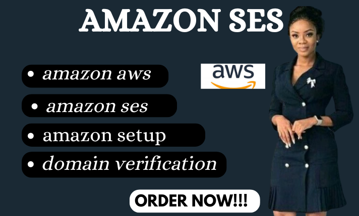 I Will Do Amazon AWS, SES 50K Limit, Domain Verify