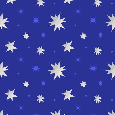 Silver Stars Pattern Design – Free Download