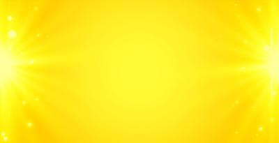 Radiant Yellow Sunbeam Banner Vector Template – Free to Download