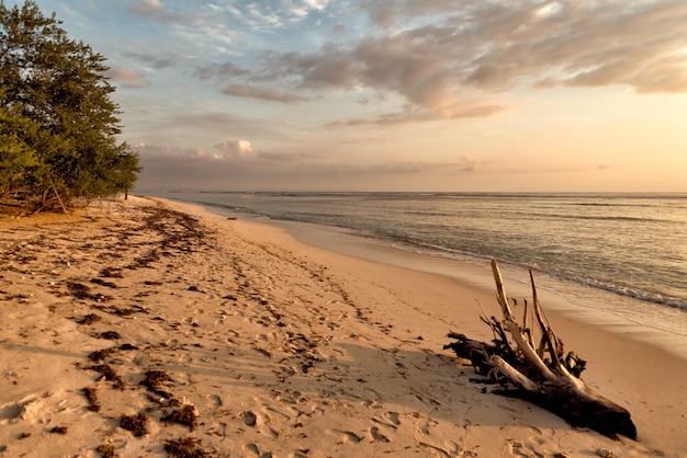 Stunning Sunset at Indonesian Beach – Free Stock Photo for Download