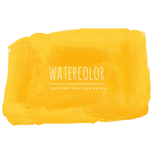 Bright Yellow Watercolor Background for Your Projects – Free Download