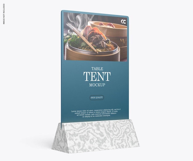 Table Tent Mockup – Free Download, Download for Free, Free Stock Photo