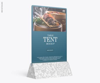 Table Tent Mockup – Free Download, Download for Free, Free Stock Photo