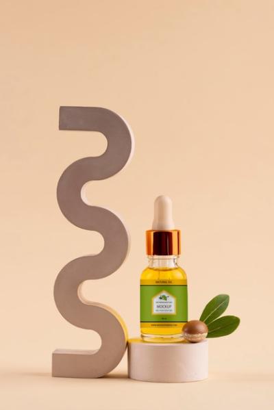 Argan Oil Products Mockup – Download Free Stock Photo