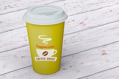 Coffee Cup Mockup – Free Stock Photo for Download