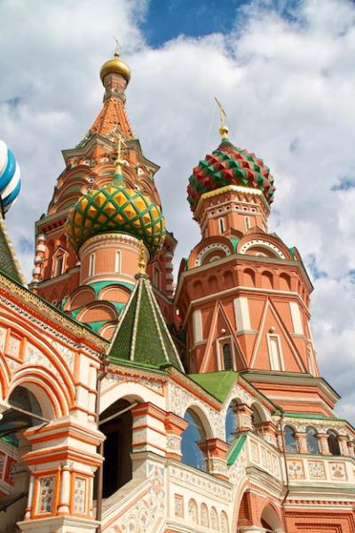 Stunning Cathedral of Saint Basil the Blessed in Moscow – Free Stock Photo for Download