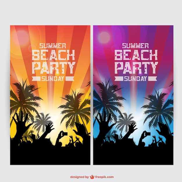 Summer Party Invitations – Download Free Stock Photo