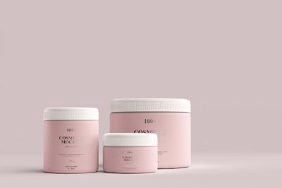 Cosmetic Jar Mockups – Free to Download