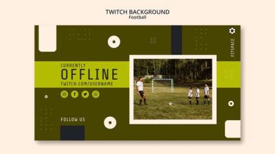 Flat Design Soccer Template for Your Projects – Free Download