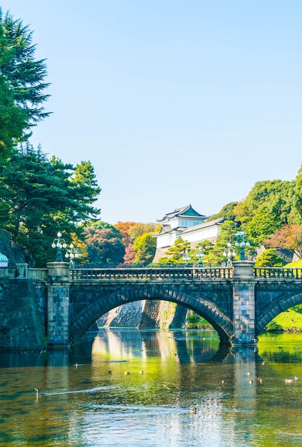 Stunning Imperial Palace Architecture in Tokyo – Free Download