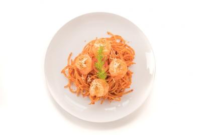 Delicious Spaghetti with Shrimp – Free Download, Download Free Stock Photo