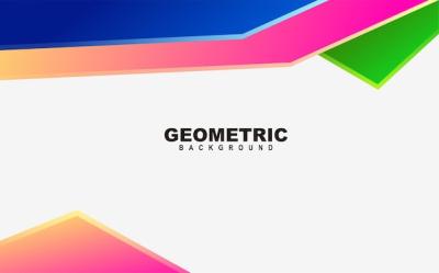 Modern Abstract Background Design with Geometric Shapes – Free Download