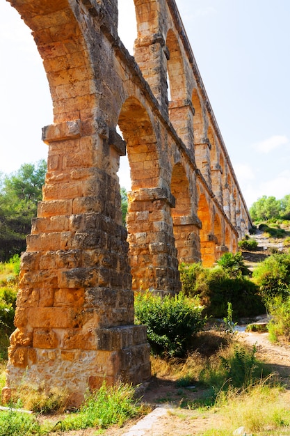 Old Roman Aqueduct in Tarragona – Free to Download