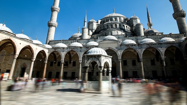 Stunning Blue Mosque (Sultanahmet) in Istanbul, Turkey – Free Download