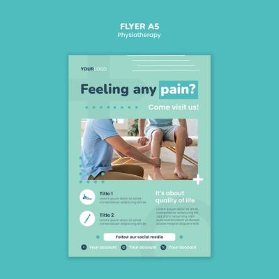 Physiotherapy Template Design – Free Download