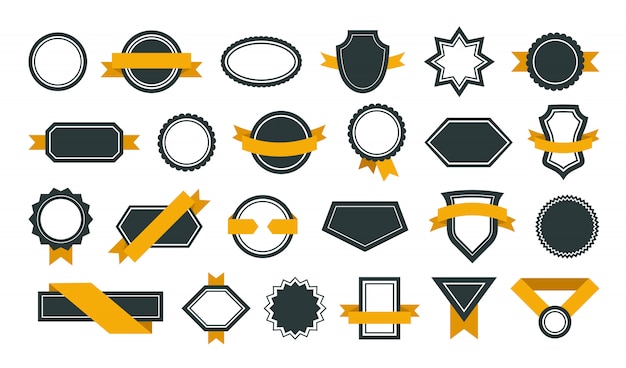 Award Badges Set – Download Free Stock Photos