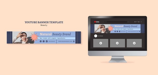 Flat Design Beauty Template – Download Free Stock Photo