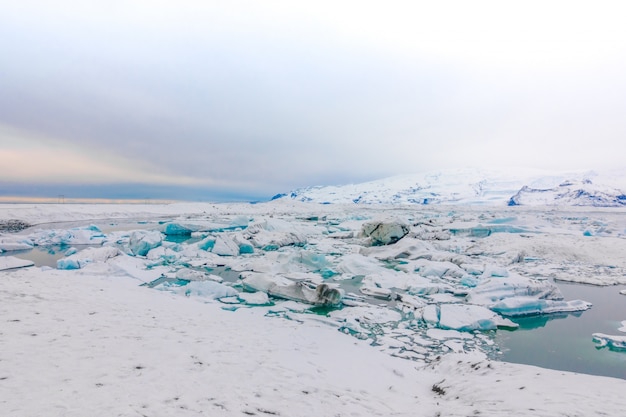 Icebergs in Glacier Lagoon, Iceland – Free Download