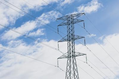 Electric Tower Against a Blue Cloudy Sky – Free Stock Photo, Download Free