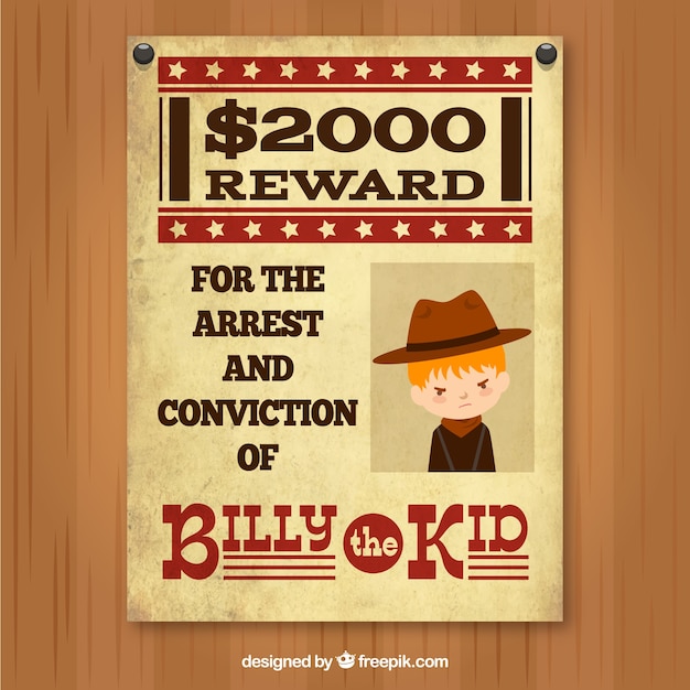 Wanted Poster Template – Free Download for Creative Projects