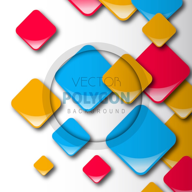 Vector Polygon Background – Free to Download