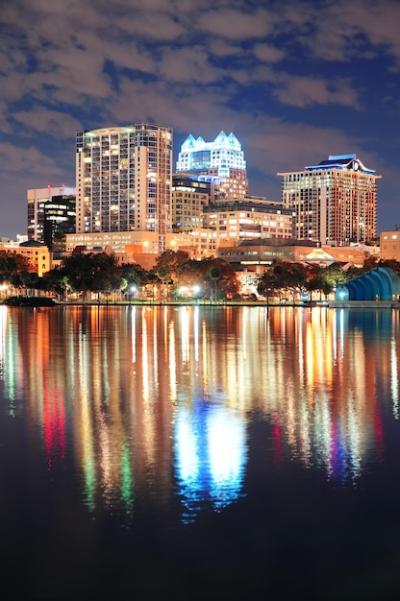 Orlando Downtown at Dusk – Free Stock Photo for Download