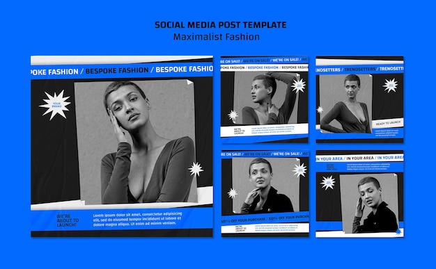 Fashion Collection Social Media Post Template – Free Download