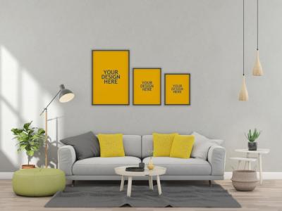 Wall Interior Mockup – Free Download, Download Free Stock Photo