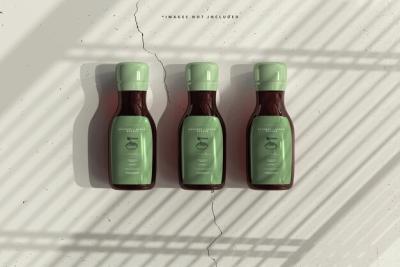 Ketchup or Sauce Bottles Mockup – Free Download