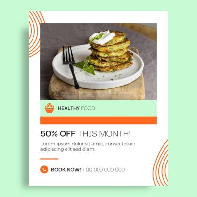 Restaurant Instagram Post Template – Free Download