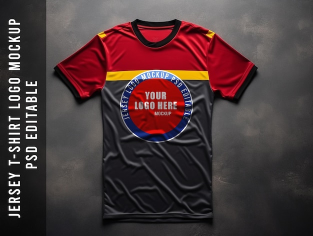 PSD T-shirt Jersey Mockup – Free Download