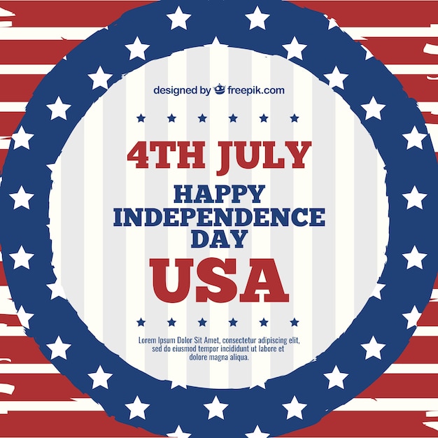 4th of July Background Vector Templates – Free Download