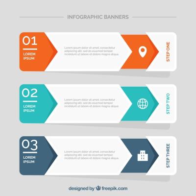 Modern Infographic Banners – Free Download