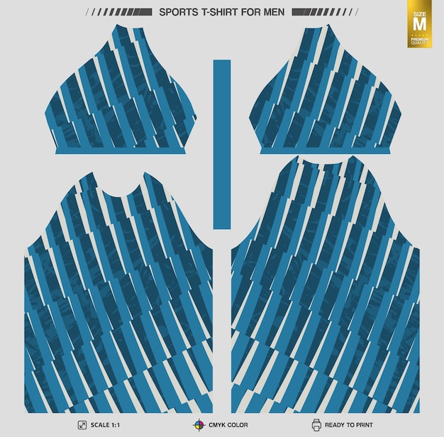 Workout and Training Clothing Patterns for Sports T-Shirts – Free to Download