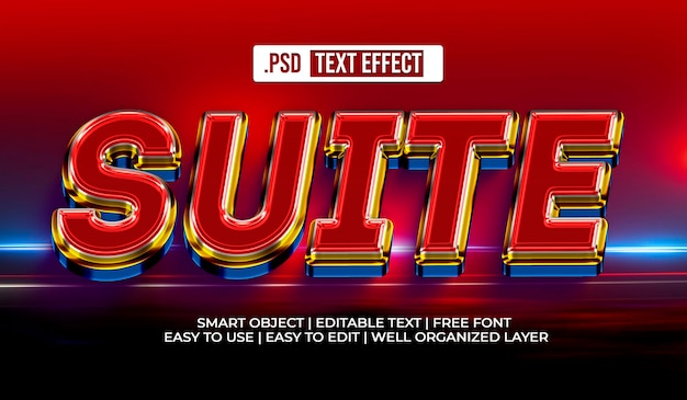 Suite Text Style Effect – Free Stock Photo Download