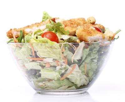 Healthy Salad with Chicken and Vegetables – Free Download