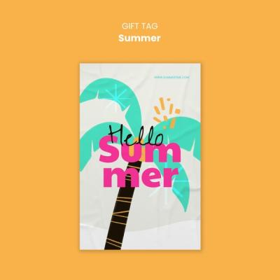 Summer Template Design – Free Download