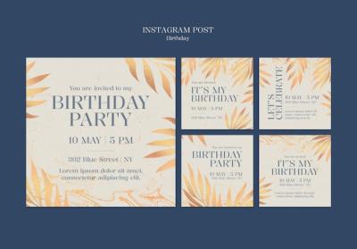 Birthday Celebration Template – Free to Download