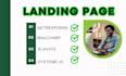 I Will Create a Stunning Landing Page on Systeme IO, GetResponse, Mailchimp, ClickFunnels, and Klaviyo