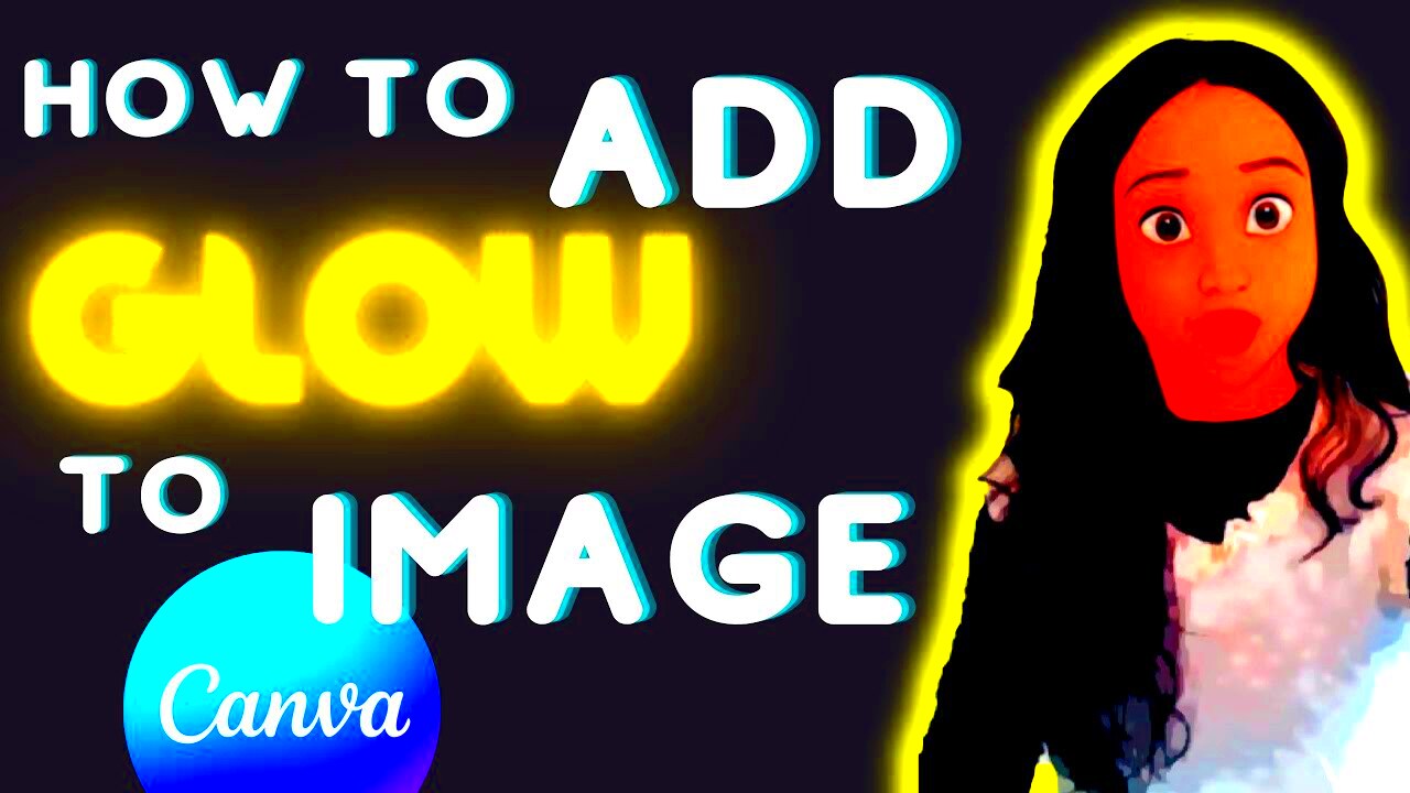 How to add Glow effect to image in Canva Add Glow effect to image in 