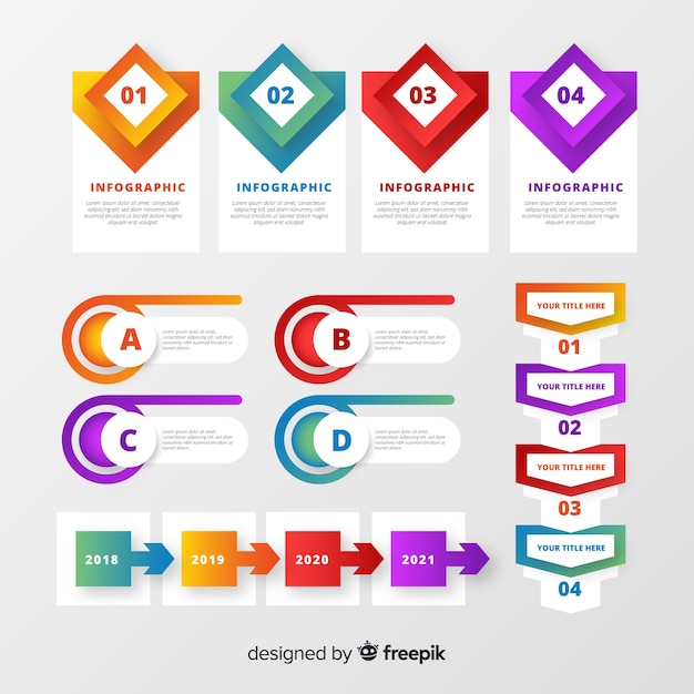 Modern Infographic Elements for Your Projects – Free Download